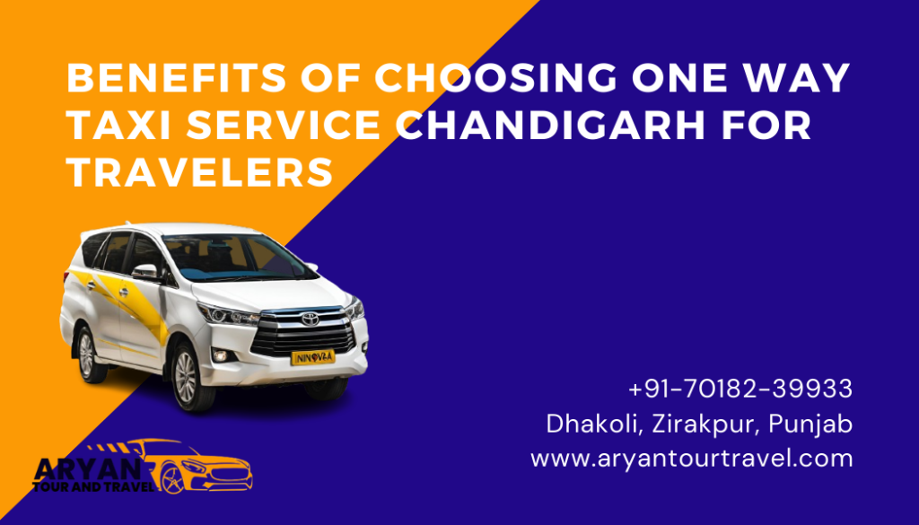 One Way Taxi Service Chandigarh