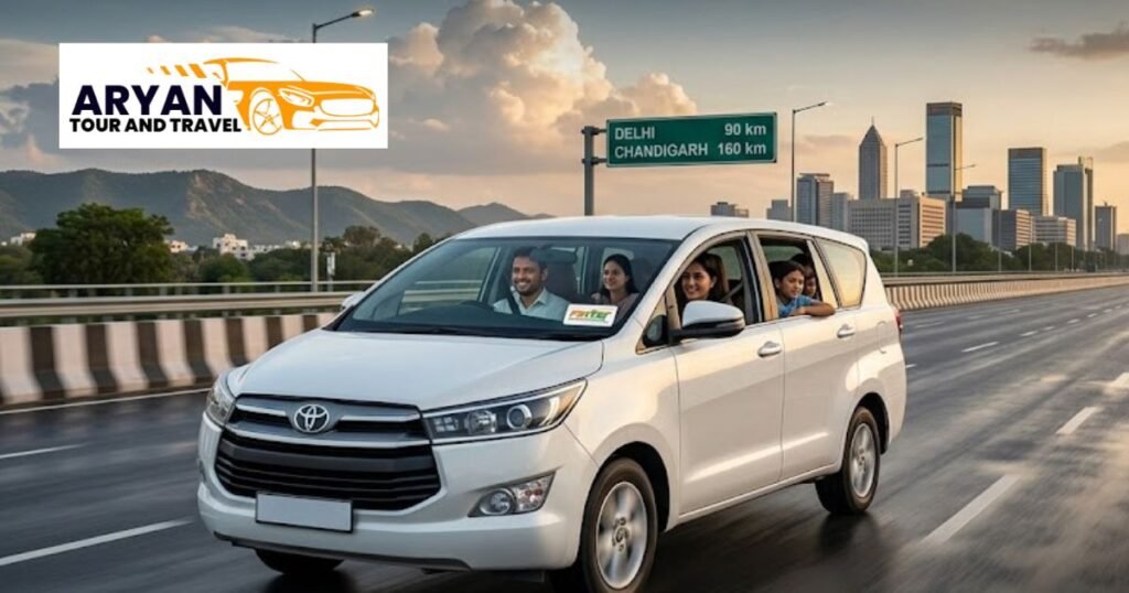 Book Chandigarh to Delhi Taxi: One-Way Drop & 4-Day Tour Specials