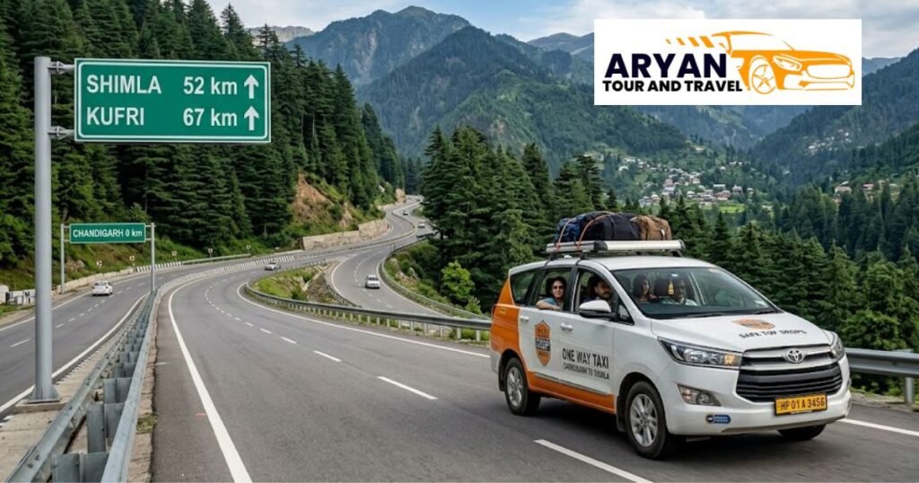 Safe Top Drops: One Way Taxi Chandigarh to Shimla
