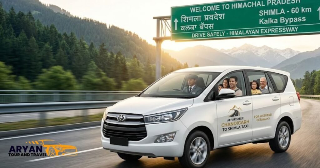 Affordable Chandigarh to Shimla Taxi for Weekend Getaways