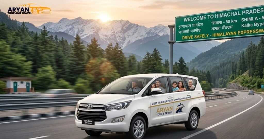 Best Taxi Service from Chandigarh to Shimla