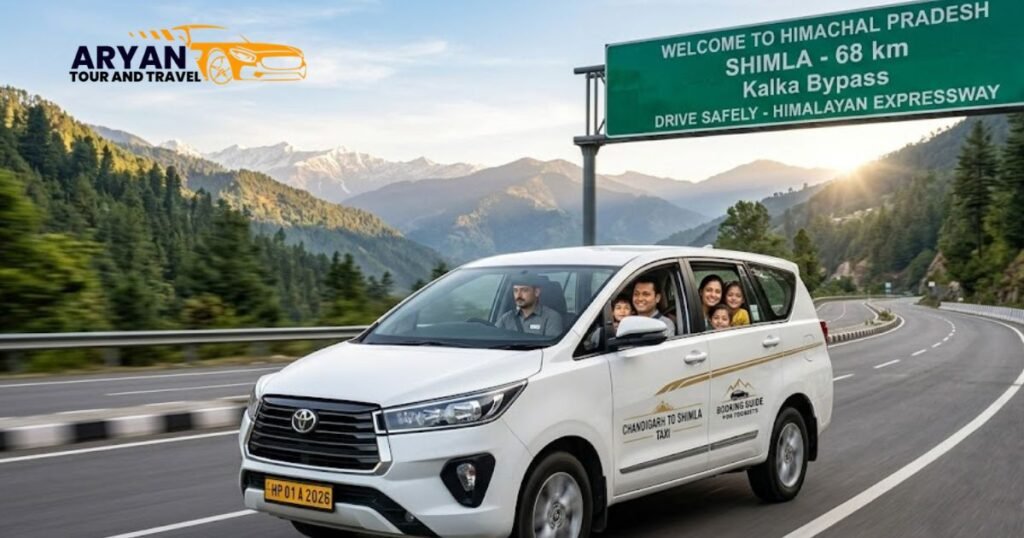 Chandigarh to Shimla Taxi Booking Guide for Tourists