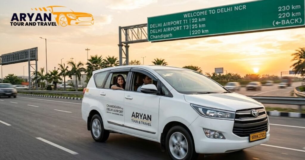One Way Taxi Chandigarh to Delhi Airport Booking Guide