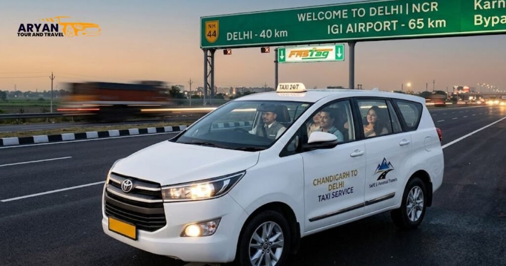 Why Travelers Prefer Cab Service Chandigarh to Delhi