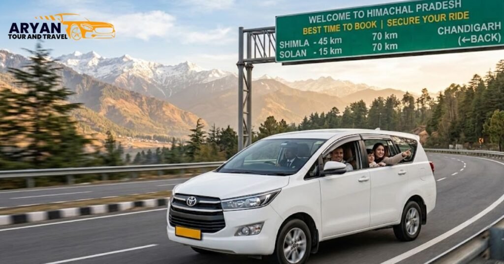 Best Time to Book Cab Service from Chandigarh to Shimla