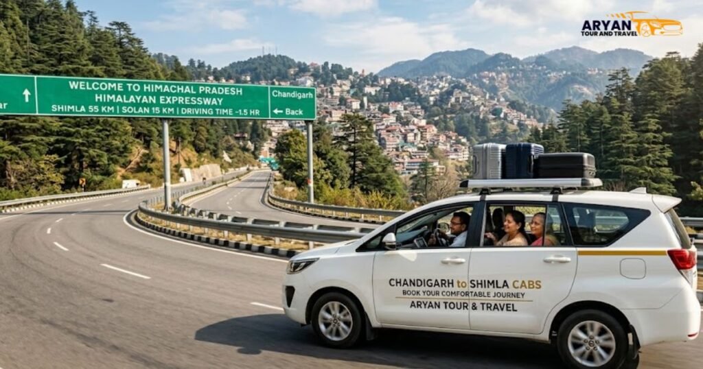 Book Chandigarh to Shimla Cabs for a Comfortable Journey