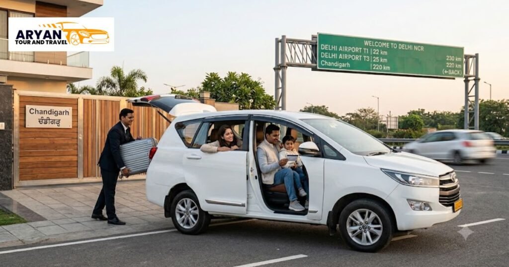 Chandigarh to Delhi Airport Drop Taxi for Hassle-Free Travel